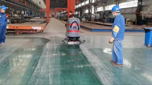 中国能建选择了扬子车间工厂洗地机